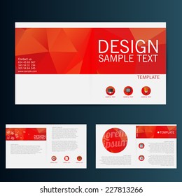 Brochure Flyer design vector template