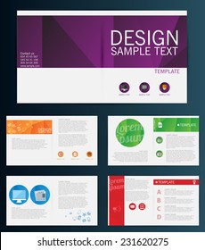 Brochure Flyer design vector template