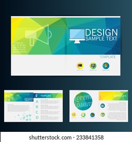 Brochure Flyer design vector template