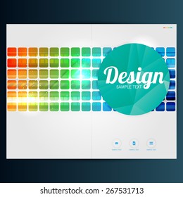 Brochure Flyer design vector template