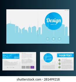 Brochure Flyer design vector template