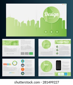 Brochure Flyer design vector template