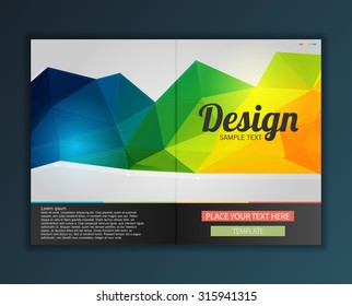Brochure Flyer design vector template