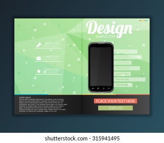 Brochure Flyer design vector template