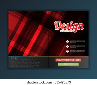 Brochure Flyer design vector template