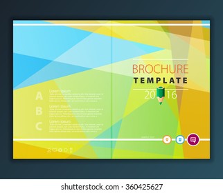 Brochure Flyer design vector template