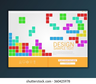 Brochure Flyer design vector template