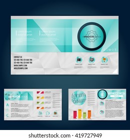 Brochure Flyer design vector template
