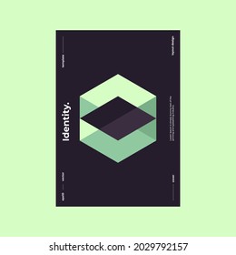 Brochure, flyer, leaflet, booklet, cover design. Company identity. Template collection. Abstract geometric modern pattern. Layout design. Corporate report cover. A4. Vector eps10 