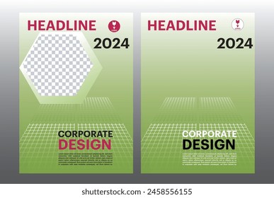 
Folleto folleto Vector de Plantilla de diseño corporativo