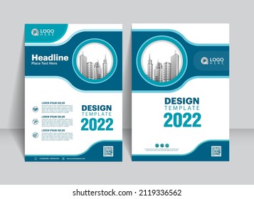 Brochure, flyer, Leaflet, Cover design template, Annual report, Financial , business for background. abstract flat background, A4 size. vector  illustration.