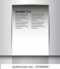 brochure, flyer, magazine cover. dark white  Design Template. Card Business Set. Folder. banner. label. Leaflet Abstract Technology background for computer graphic website internet. text box.