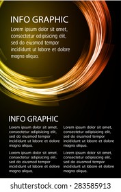 brochure, flyer, magazine cover. dark orange Design Template. Card Business Set. Folder. banner. label. Leaflet Abstract Technology background for computer graphic website internet. text box.