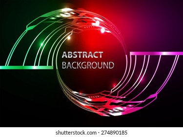 brochure, flyer, magazine cover. green red pink Design Template. Card Business Set. banner. label. Leaflet Abstract Technology background for computer graphic website internet. text box. infographics.