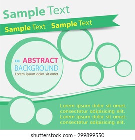 brochure, flyer, magazine cover. green white template. Card Business Set. Folder Design Template. banner. label. Leaflet Abstract Technology background for computer graphic website internet. text box.