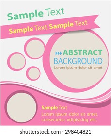 brochure, flyer, magazine cover. pink white template. Card Business Set. Folder Design Template. banner. label. Leaflet Abstract Technology background for computer graphic website internet. text box.