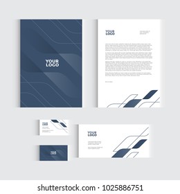 Brochure, flyer or report for vector business template. Vector illustration