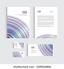 Brochure, flyer or report for vector business template. Vector illustration