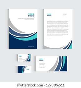 Brochure, flyer or report for vector business template. Vector illustration