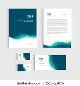 Brochure, flyer or report for vector business template. Vector illustration