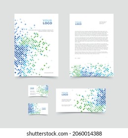Brochure, flyer or report for vector business template. Vector illustration