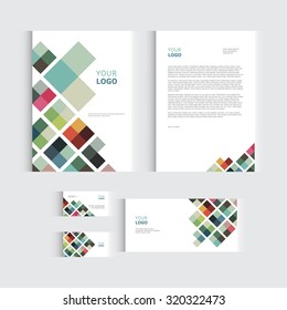 Brochure, flyer or report for vector business template. Vector illustration