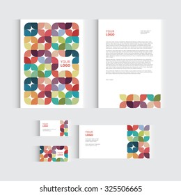 Brochure, flyer or report for vector business template. Vector illustration