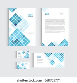 Brochure, flyer or report for vector business template. Vector illustration