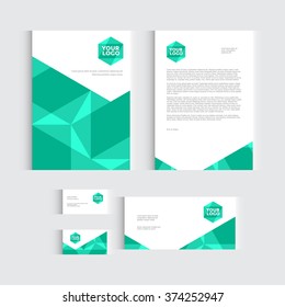 Brochure, flyer or report for vector business template. Vector illustration