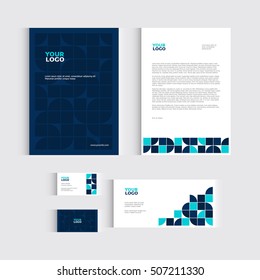 Brochure, flyer or report for vector business template. Vector illustration
