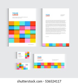 Brochure, flyer or report for vector business template. Vector illustration