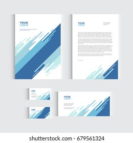 Brochure, flyer or report for vector business template. Vector illustration