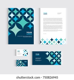 Brochure, flyer or report for vector business template. Vector illustration