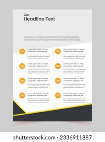 brochure, flyer set, For app, corporate, simple banner, A4, modern blog posts, presentation, presentation, company profile, website slide vector, WEBINAR, Social media