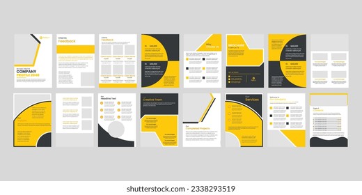 brochure, flyer set, company profile, modern blog posts, website slide vector, simple banner, WEBINAR, For app, Social media, digital display style, A4, presentation.