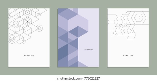 Brochure, flyer, template, corporate identity.