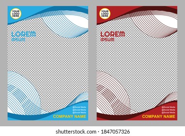 Brochure Flyer and Template Vector illustration.