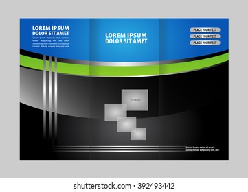 Brochure folder leaflet
