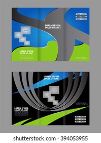 brochure folder leaflet abstract element
