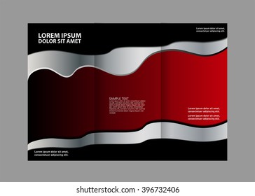 brochure folder leaflet abstract element
