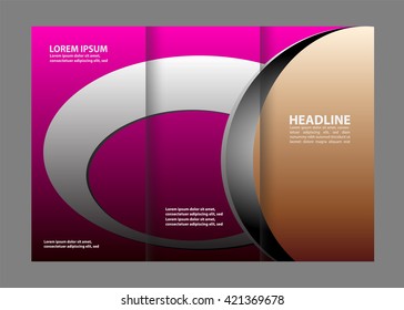 brochure folder leaflet abstract element
