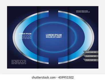 brochure folder leaflet abstract element
