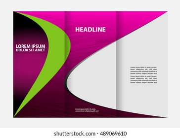 brochure folder leaflet abstract element

