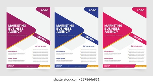 Titelbild-Design-Vorlage für die Titelseiten, Cover-Flyer, Broschüre, Geschäftsbericht und Design-Layout für ein4-Unternehmen