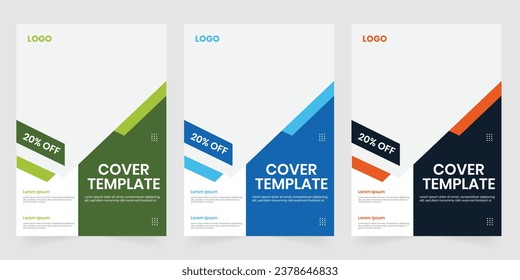Brochure front page cover image design template, cover flier, booklet, annual report, and a4 company rpofile design layout