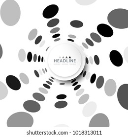 Diseño de fondo de diseño de color de encabezado de folleto