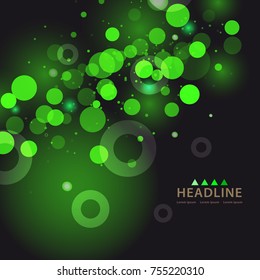 Brochure header colorful layout background template design