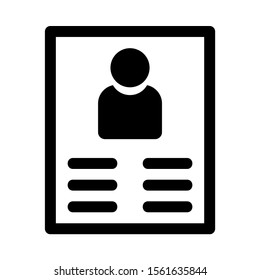 brochure icon isolated sign symbol vector illustration - high quality black style vector icons
