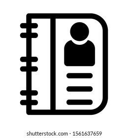 brochure icon isolated sign symbol vector illustration - high quality black style vector icons
