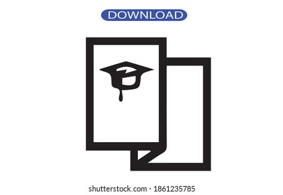 brochure icon or logo isolated sign symbol vector illustration - high quality black style vector icons.